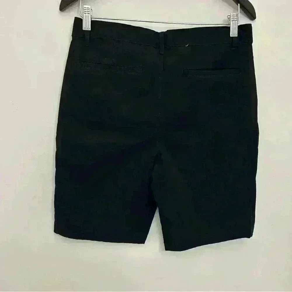 School Uniform Black Shorts Children's Place Bermuda Husky Taille Forte Size 14
